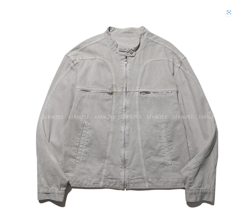 Filed Named Pigment Biker Jacket
