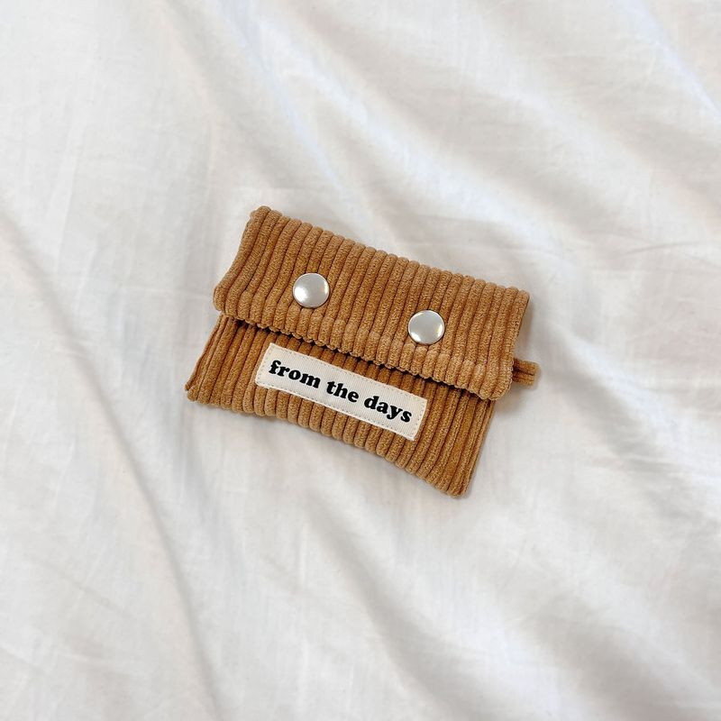 【MADE】Corduroy Mini Card Wallet