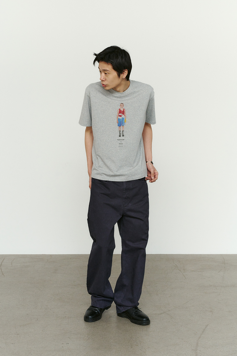 ローライズ フィット カチオン レギュラー パンツ(Washed Navy)
