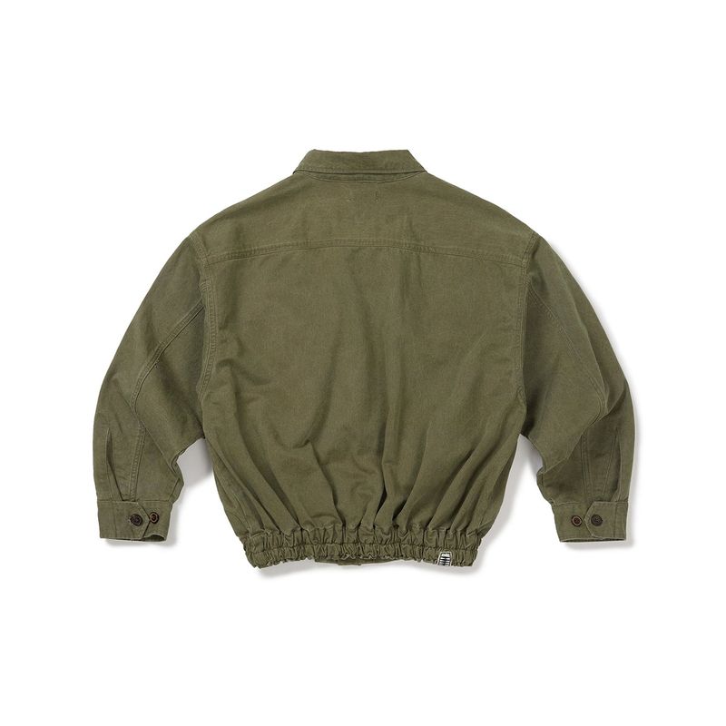 Quiet Trucker Jacket / Olive