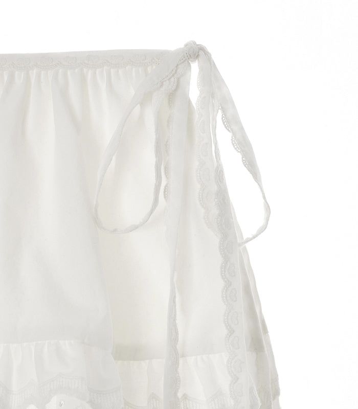  lace wrap skirt_white