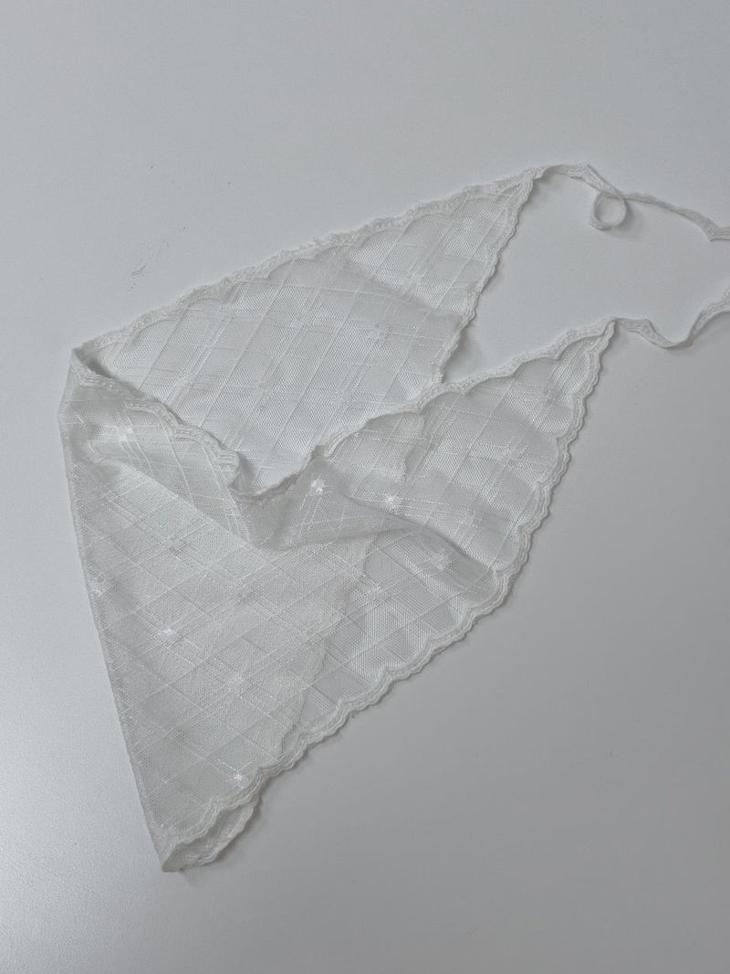 Lace Square Wrap Scarf