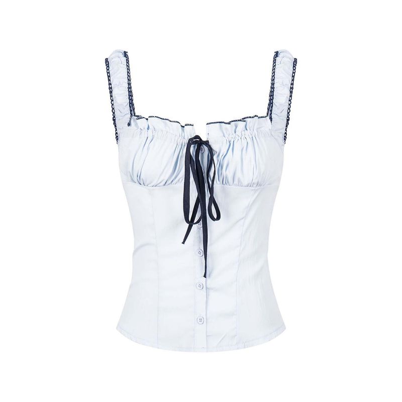 Cozy&Kitsch（コージーアンドキッチ）の「Elora Ribbon Bustier Top（Tops）」