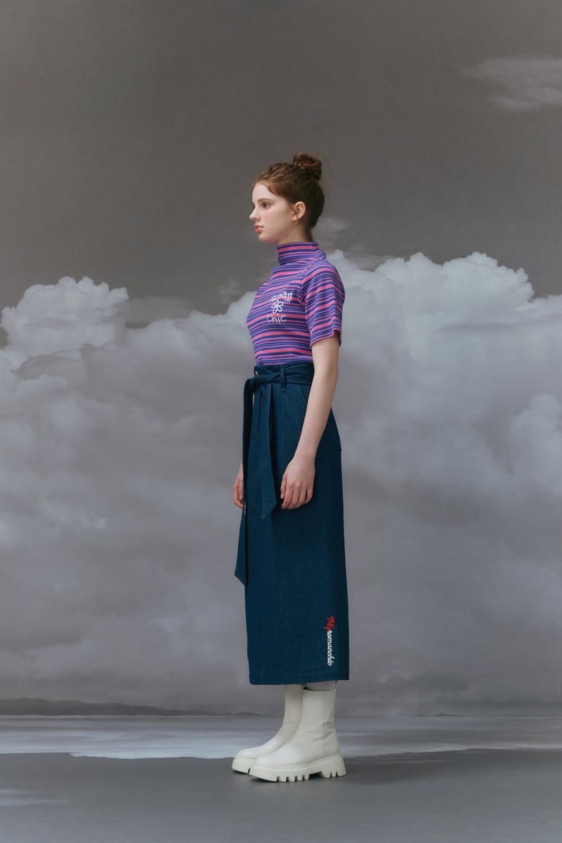 Denim skirt