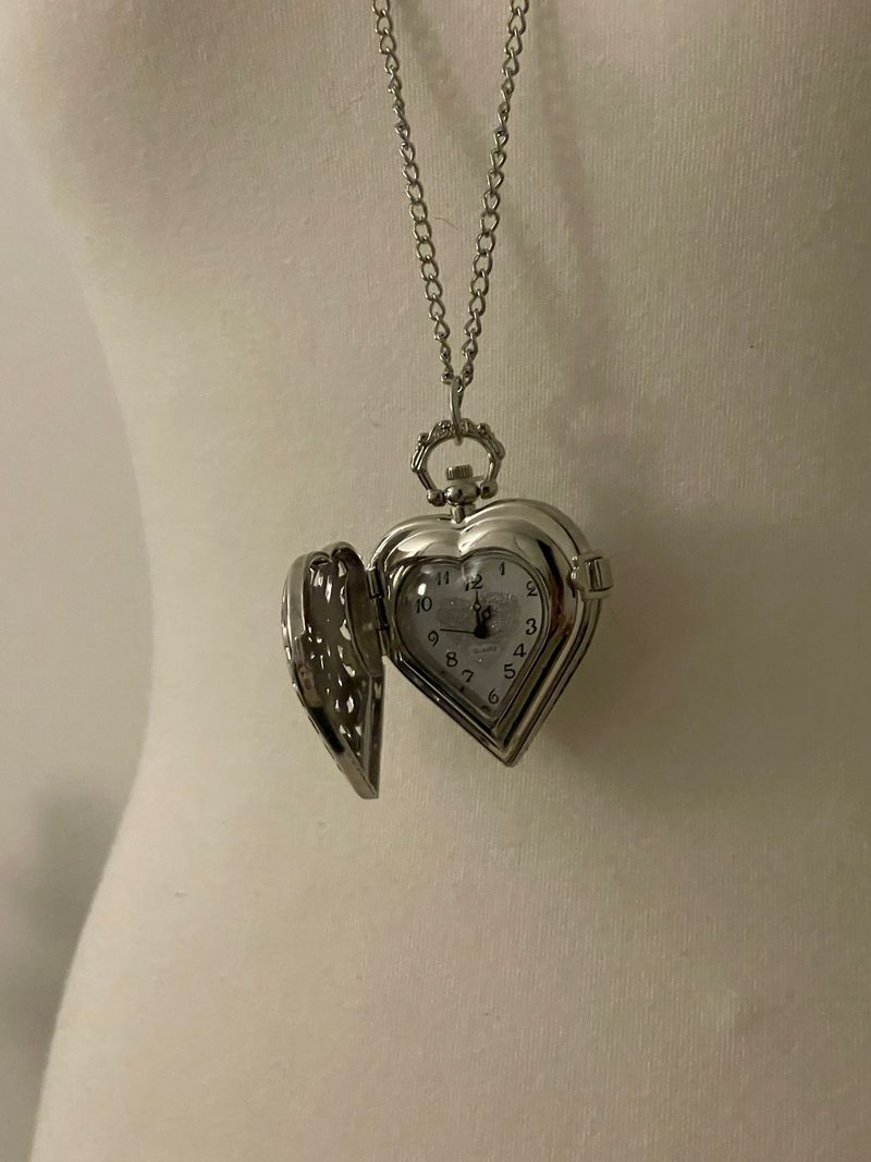 Vintage Secret Watch Necklace