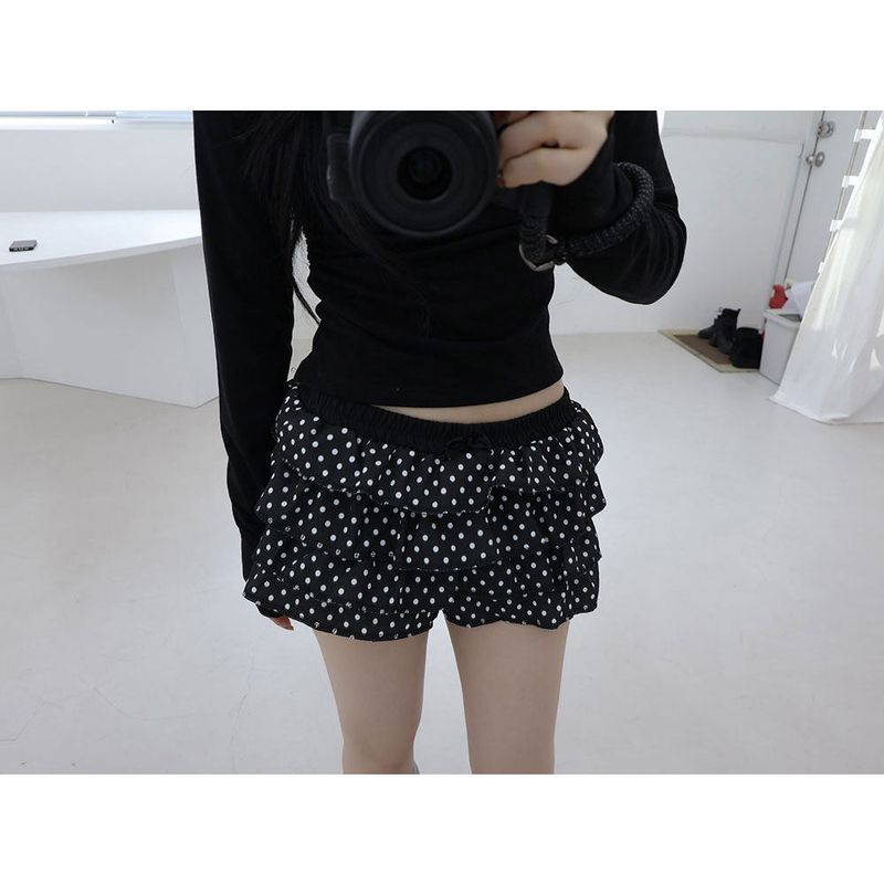 Creamy Dot Shorts