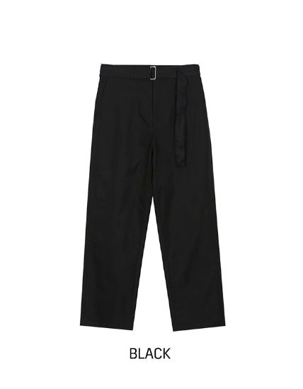 コーチットベルトワイドパンツ
