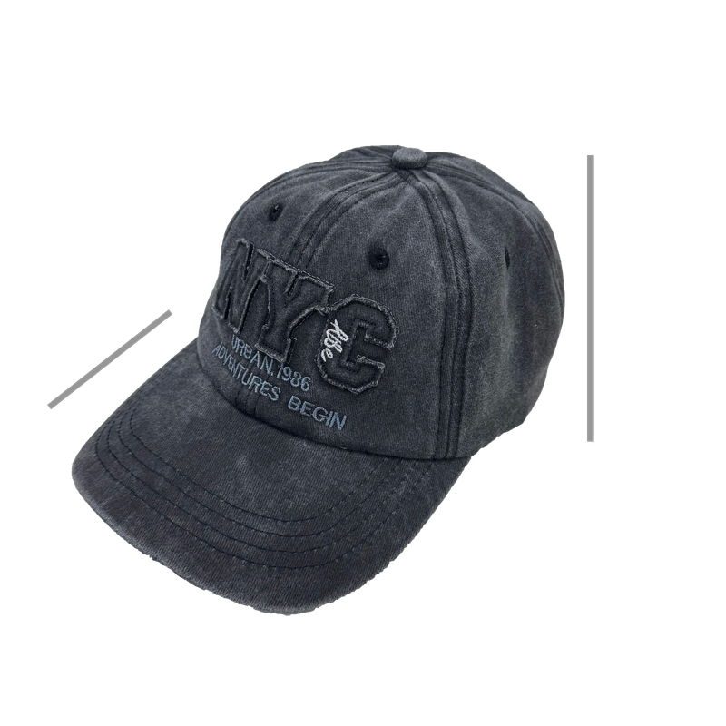 NYC faded ball cap