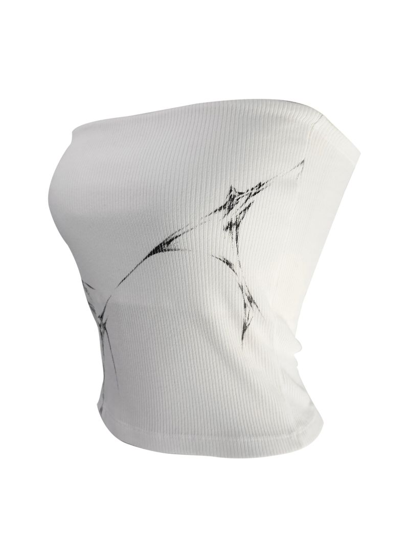 inner flow drawing top (white)
