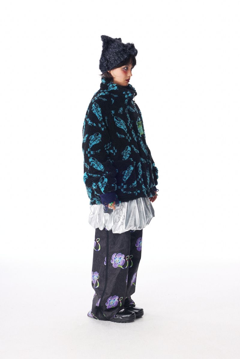 Lamb wool coat