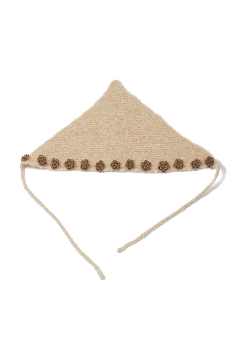 POPPALS（ポップパルズ）の「Boucle Flower Bonnet [Beige]（Hats）」