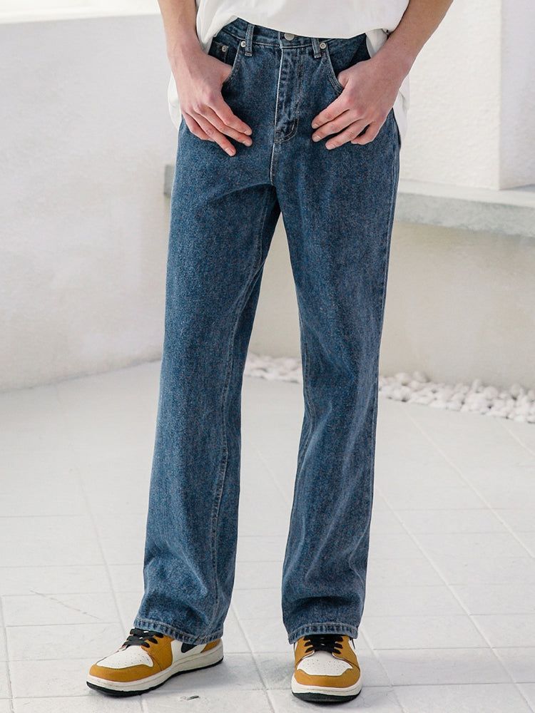 WAAR(ワル)の「M160 WIDE DENIM PANTS_DEEP BLUE(Pants)」