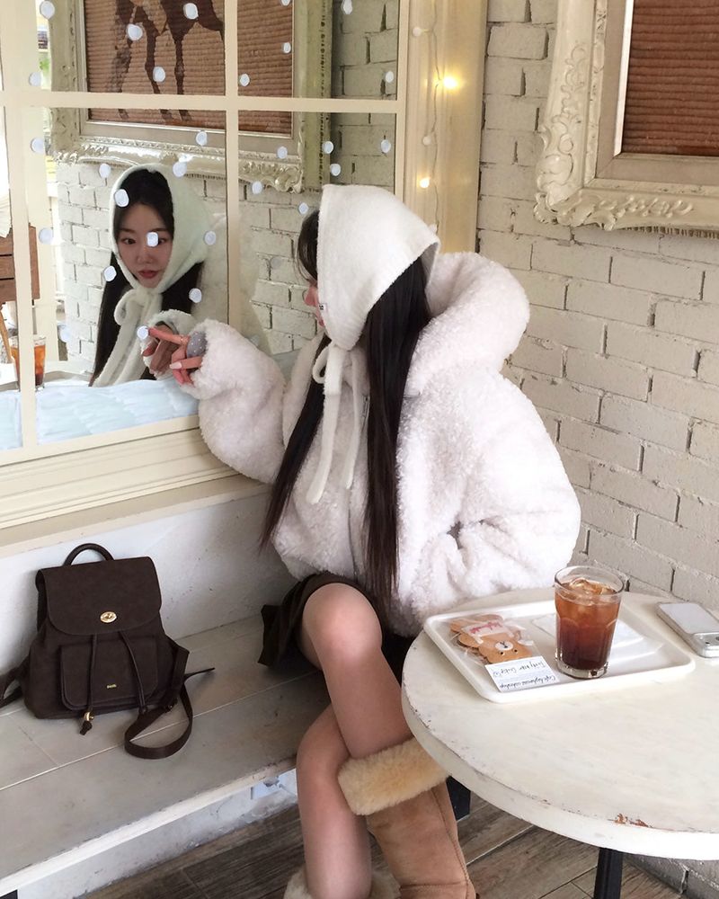 [ORIGINAL] Hershey Boa Hooded Jumper