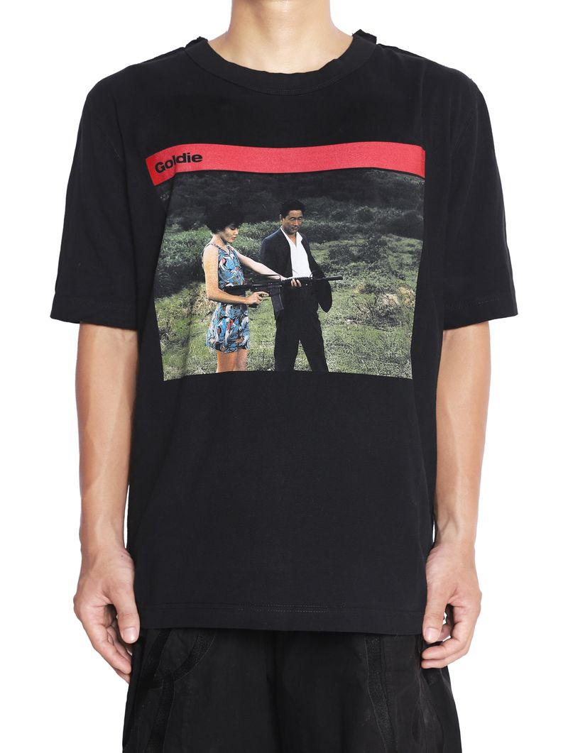 Goldie（ゴルディ）の「SONATINE BLACK TSHIRT（Tops）」