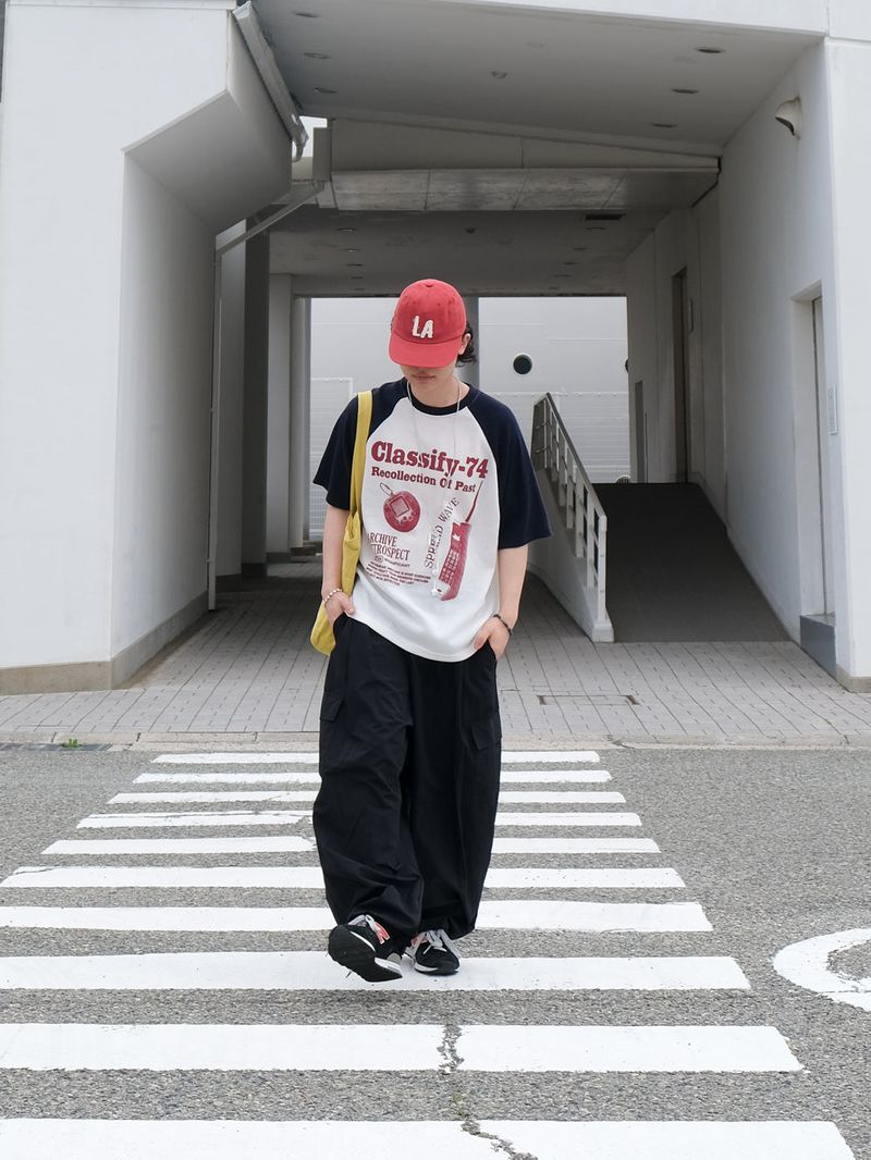 XX Raglan Printing Kint 1/2 T