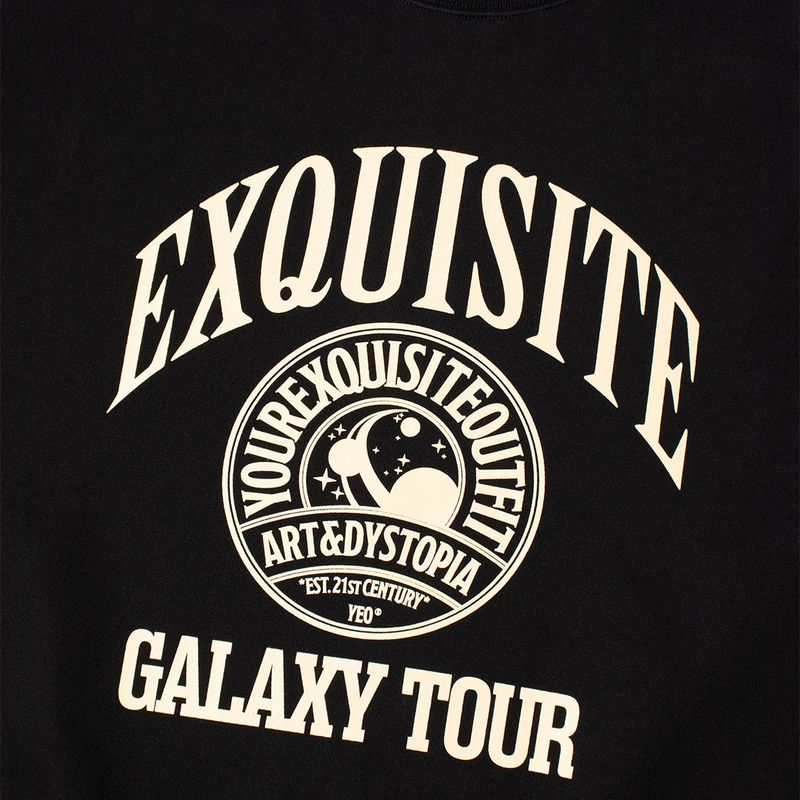 BLACK GALAXY TOUR SWEATSHIRT