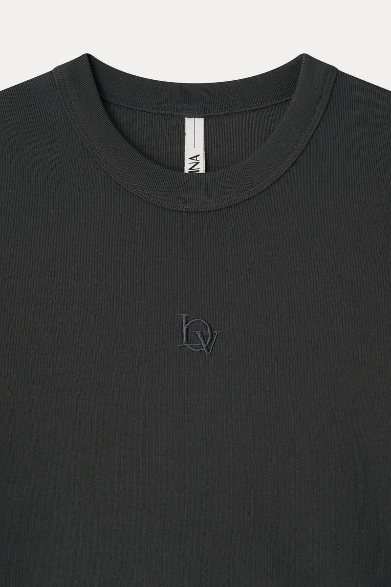 SILKET BIO 3/4 TOP_CHARCOAL