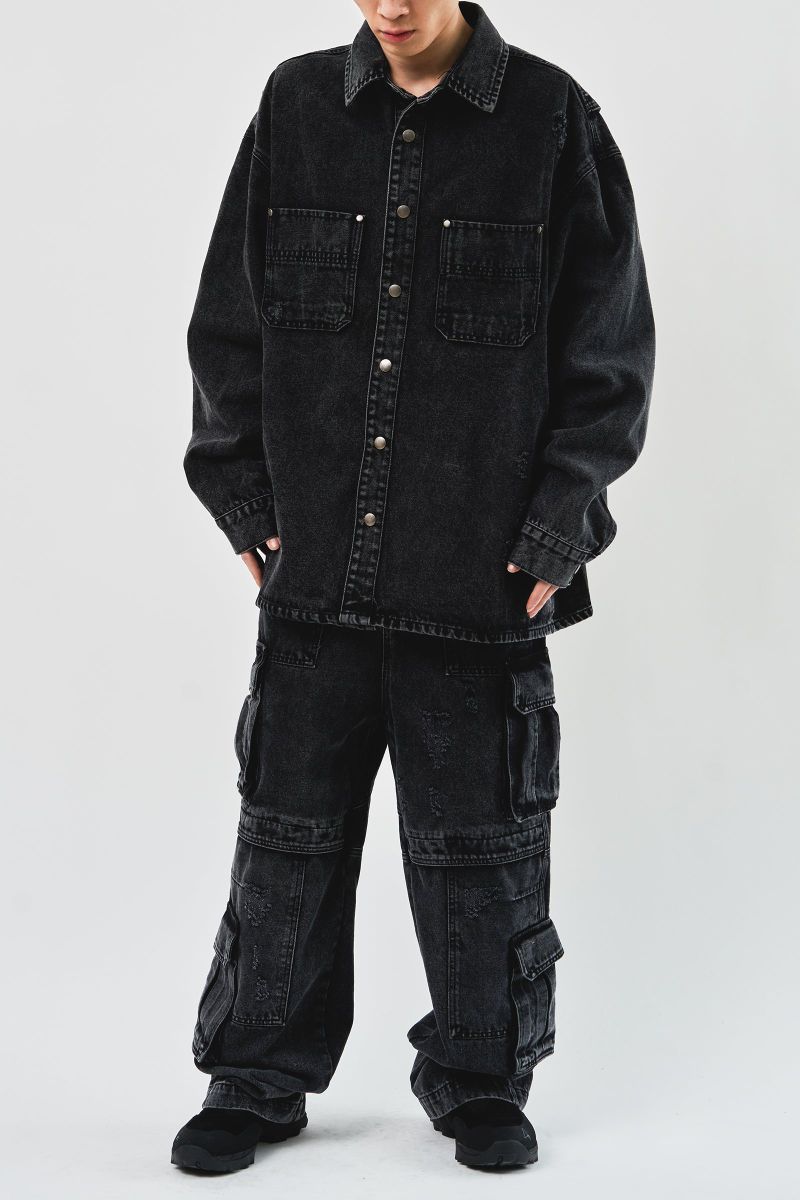 Sord Washed Denim Jacket (2color)