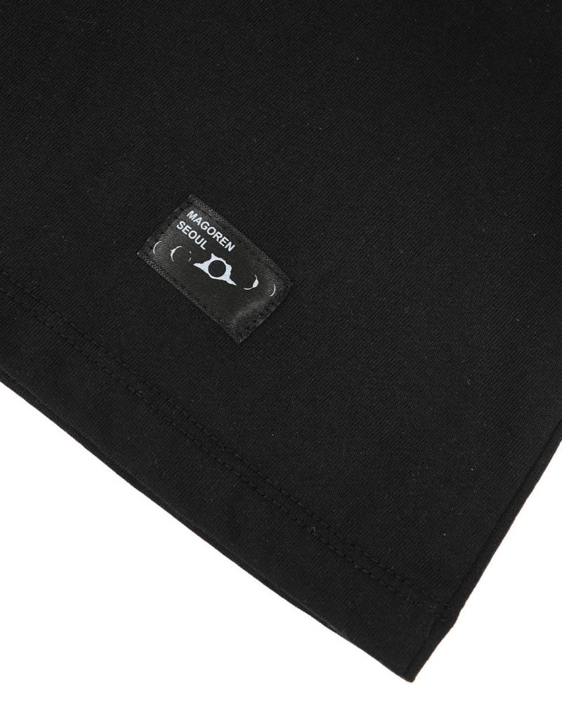 Jagiya Crew Neck Long Sleeve Black