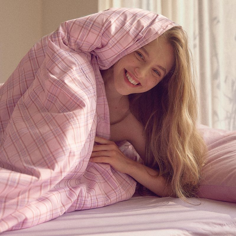 Lovely pink pillow case