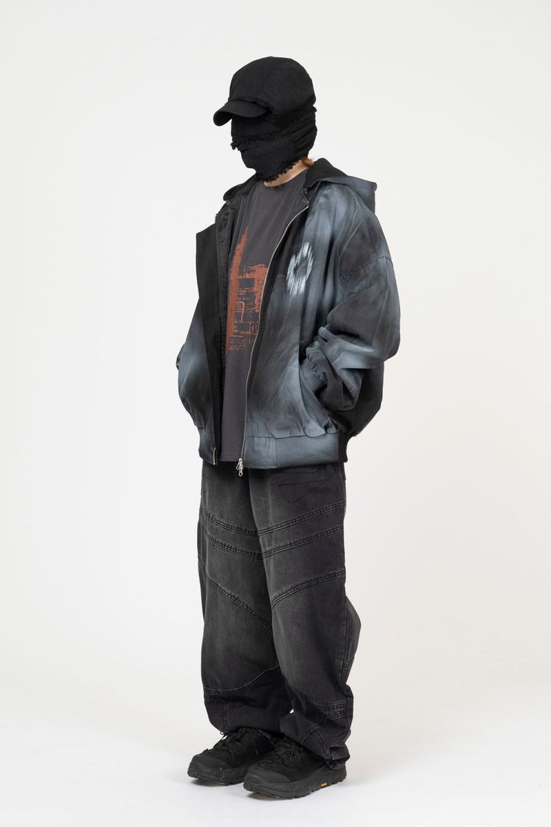 Ainzel MA-1 hooded jacket