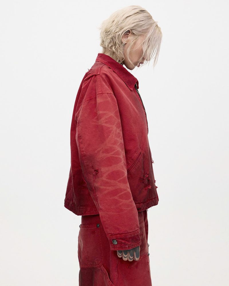 After war jacket - Red
