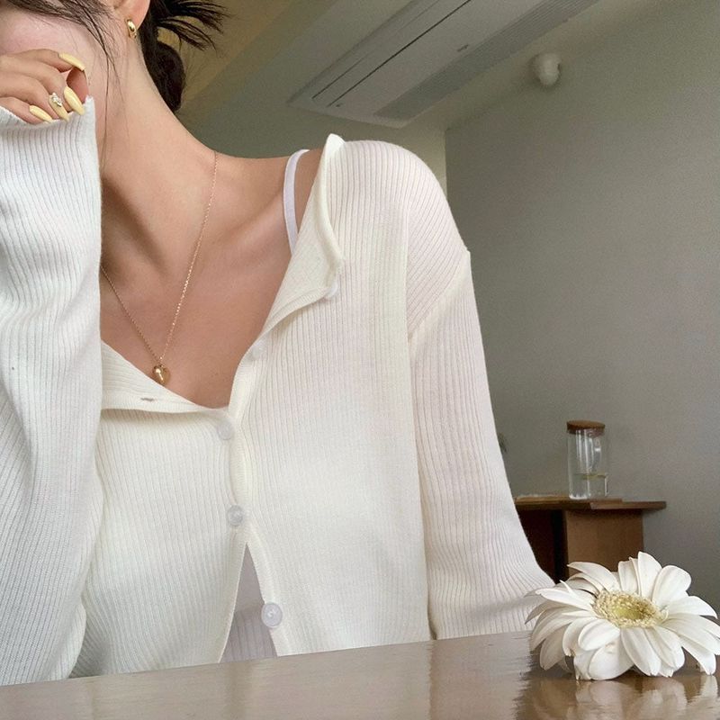 [BELLIDE MADE] Solve Round Rib Cardigan