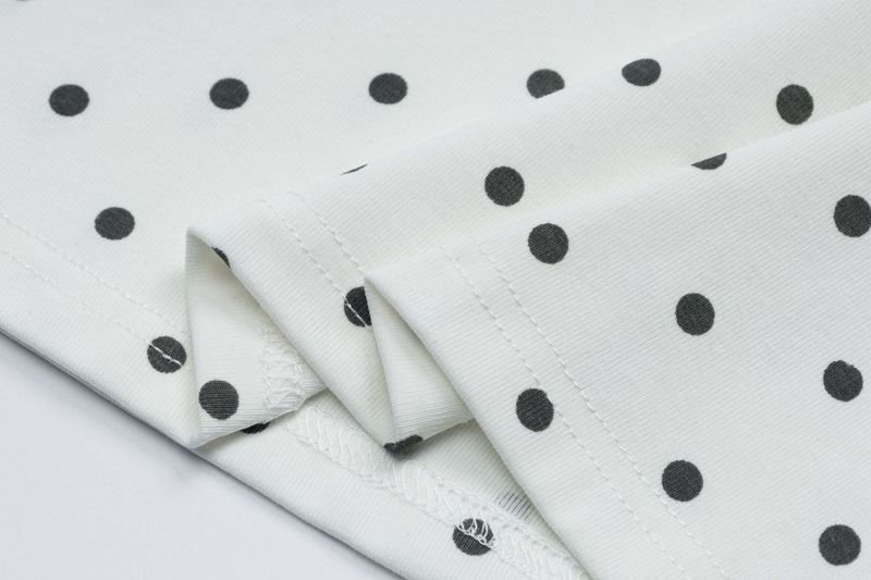 Ellu Dot Round Neck T-shirt