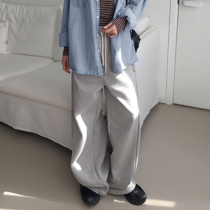 Jode Side Snap Balloon 2-Way Training Long Wide Jogger Pants