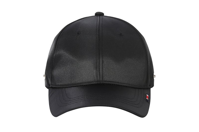 EARFLAP BUTTON BALL CAP_BLACK