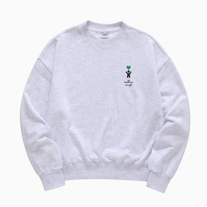 mellowconcept（メロウコンセプト）の「MCT MM04 Sweatshirts melangewhite（Tops）」