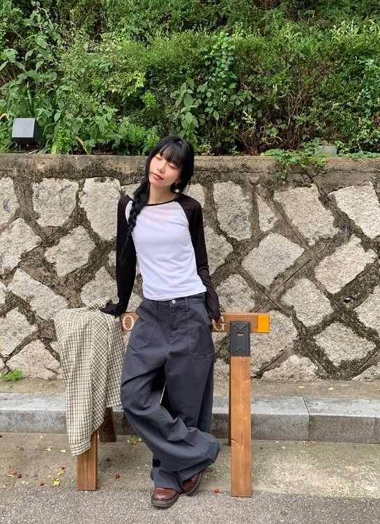 Iris Pocket Adjust Cotton Wide Pants
