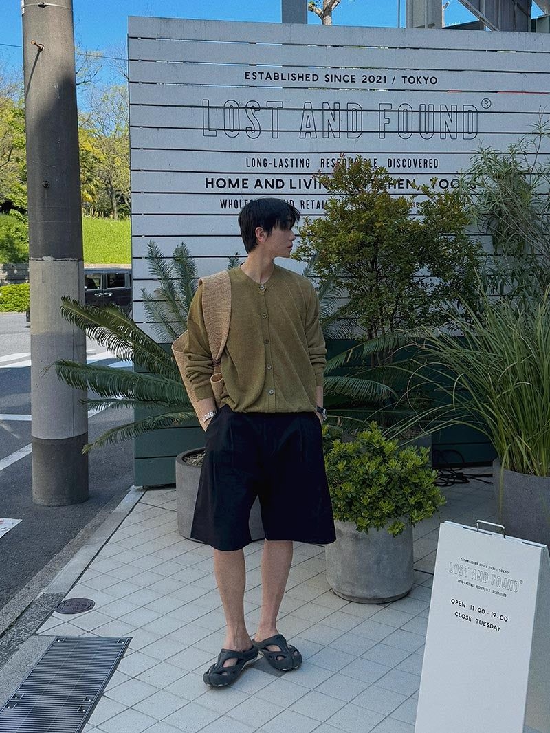 Garments See Through Round Summer Cardigan (3color)