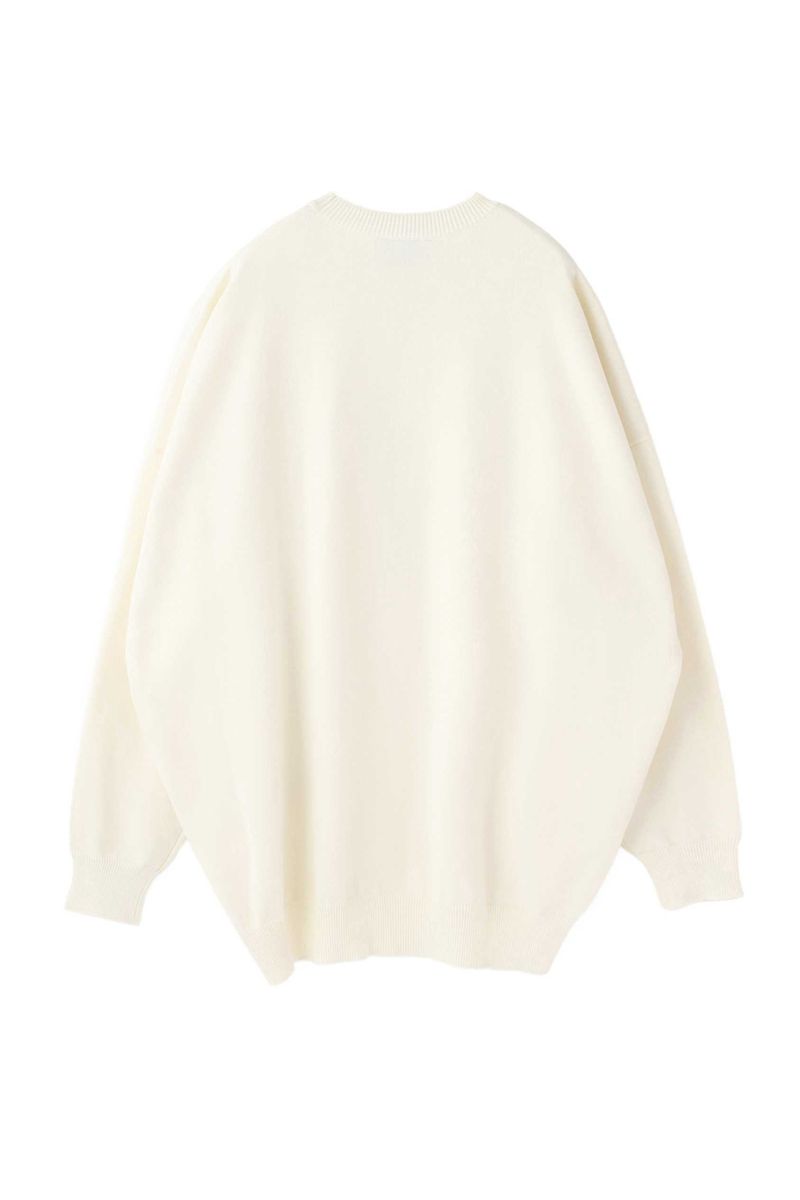 CREWNECK PRINT KNIT