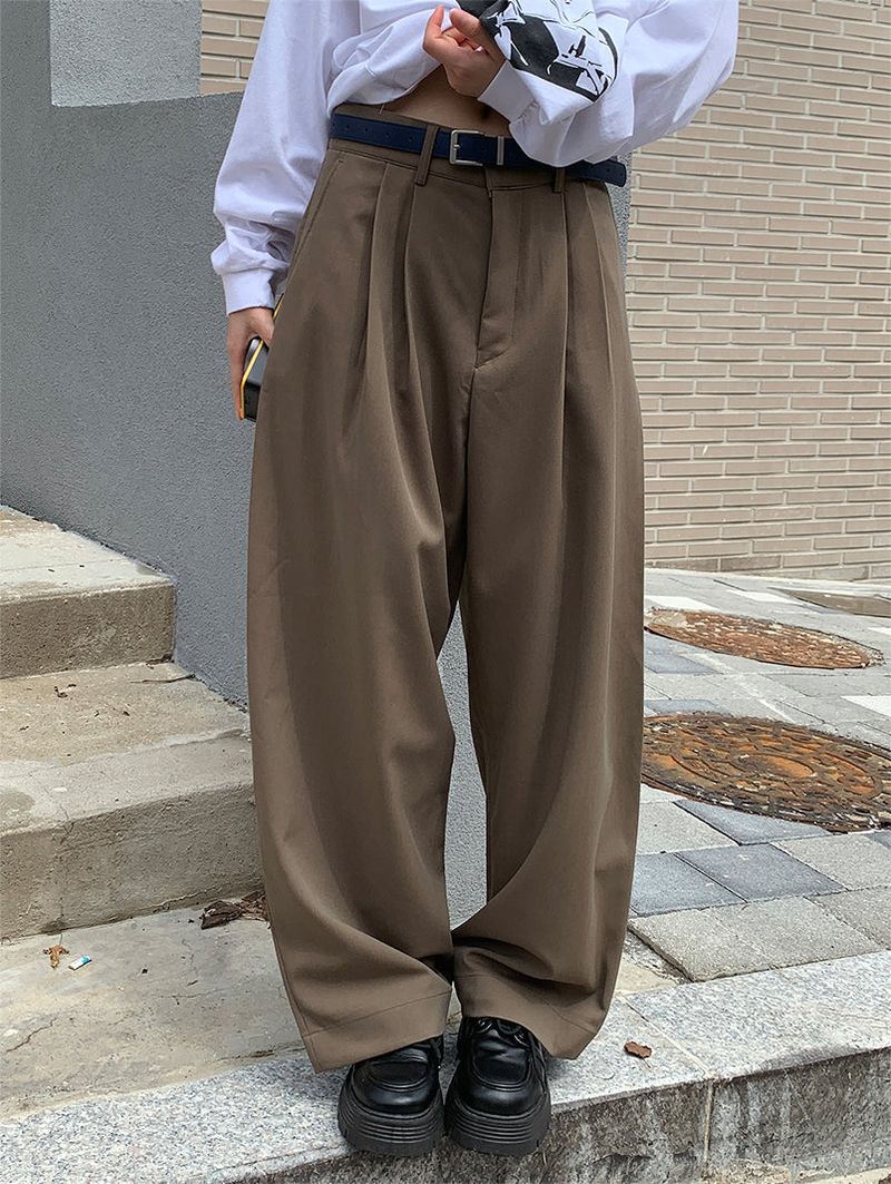 TWO-TUCK BALLOON SLACKS (3C)
