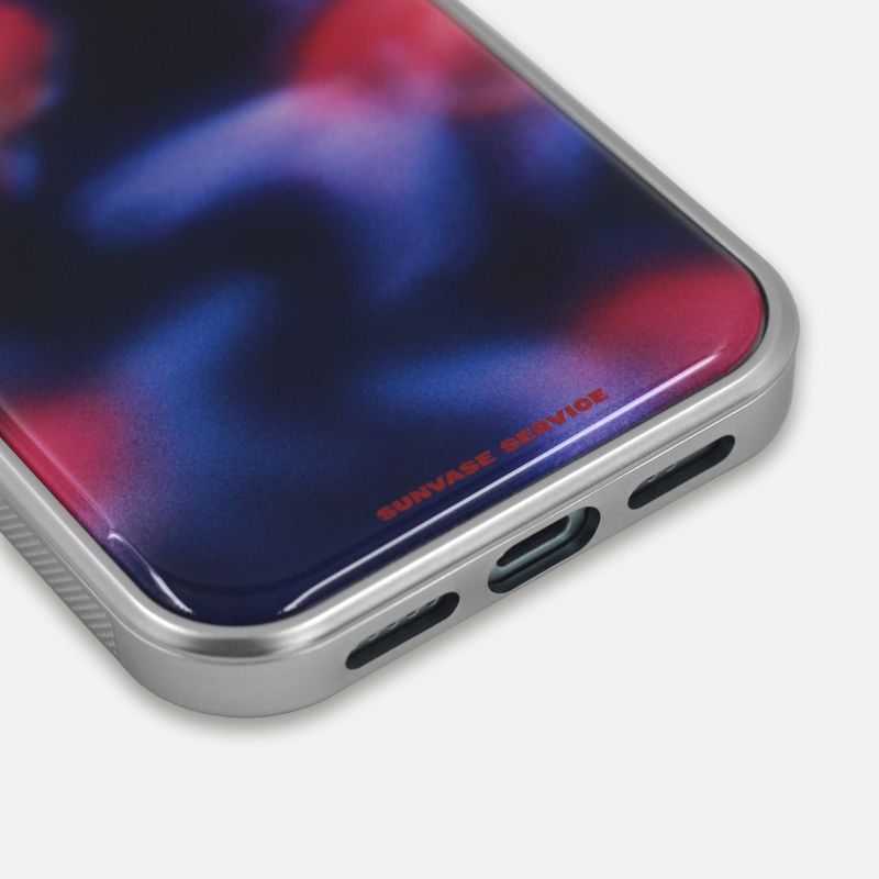 GOLDFISH BLUR CASE_NAVY (silver epoxy)