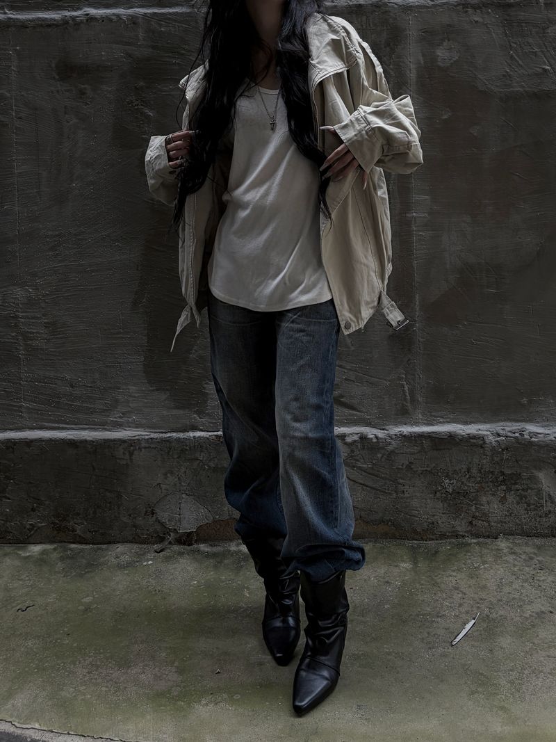 mihe middle field jacket (2color)