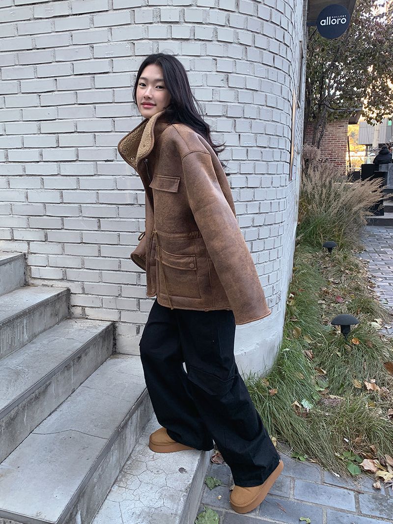 SLASH CARGO COTTON PANTS (2COLOR)