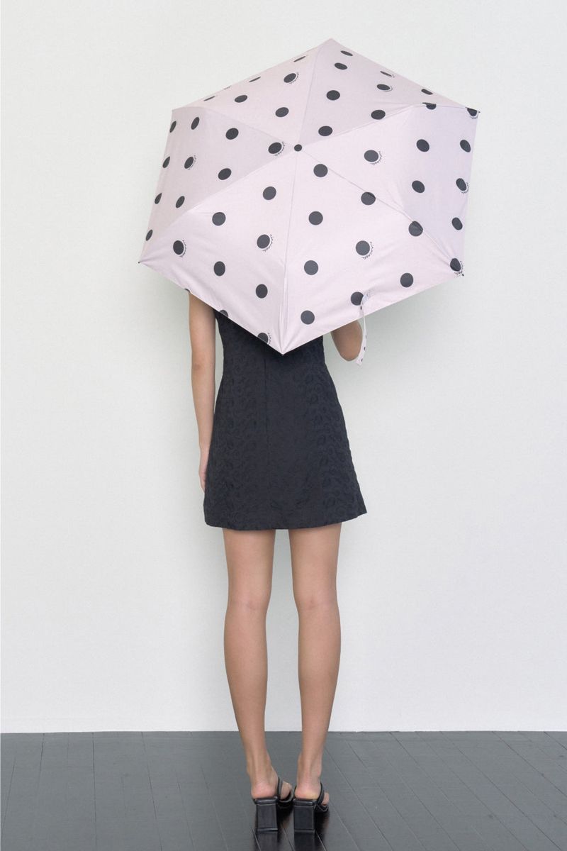[LIGHT WEIGHT/UV 99.9] LA DOLCE DOT UV UMBRELLA