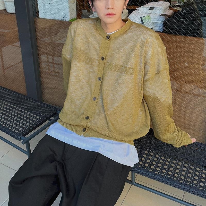 ASCLO(エジュクロ)の「Garments See Through Round Summer Cardigan (3color)(Tops)」
