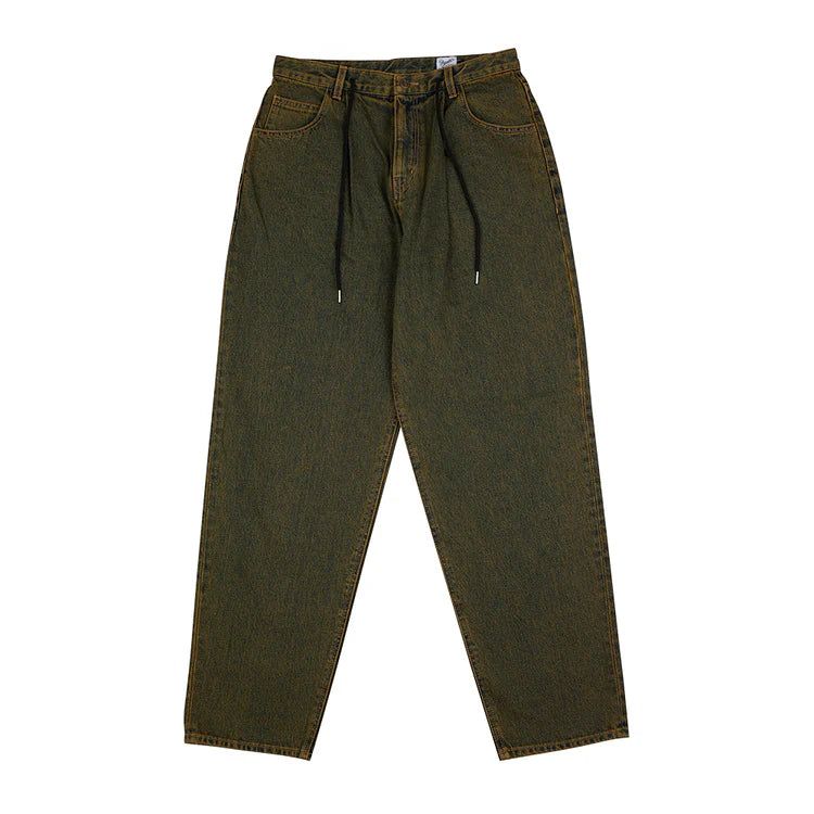 BSRABBIT(ビエスラビット)の「MID90 BAGGY DENIM PANTS VINTAGE YELLOW(Pants)」