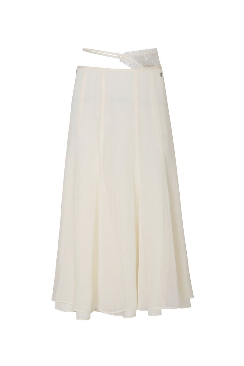 MOONFLOWER SKIRT cream