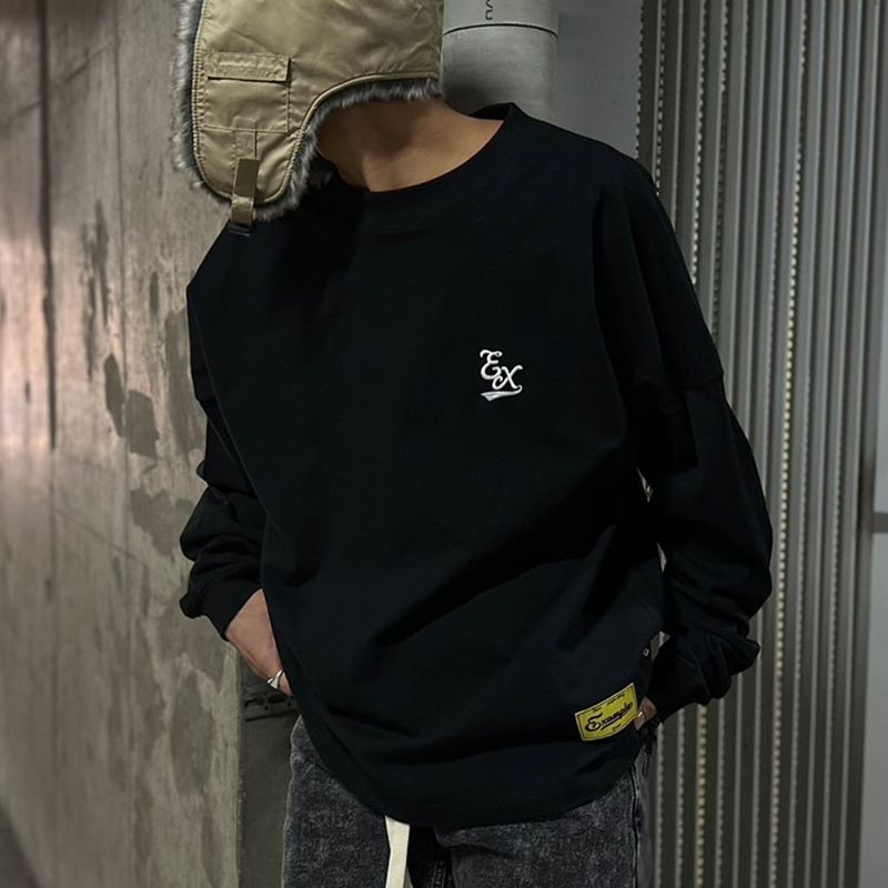 EXAMPLE（エグザンプル）の「EXAMPLE BIGCOLLAR EXLOGO L/S TEE（Tops）」