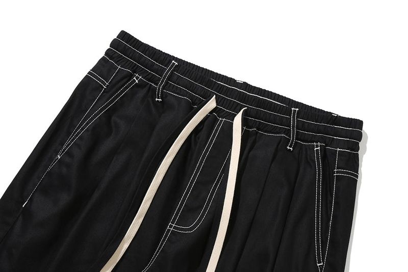 WIDE COTTON PANTS_BLACK
