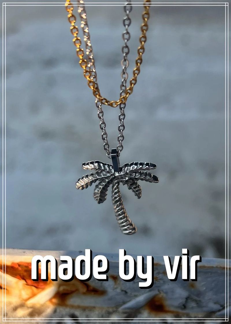 virstyle（ビルスタイル）の「Vir ロゴ パームツリー ネックレス（アクセサリー）」