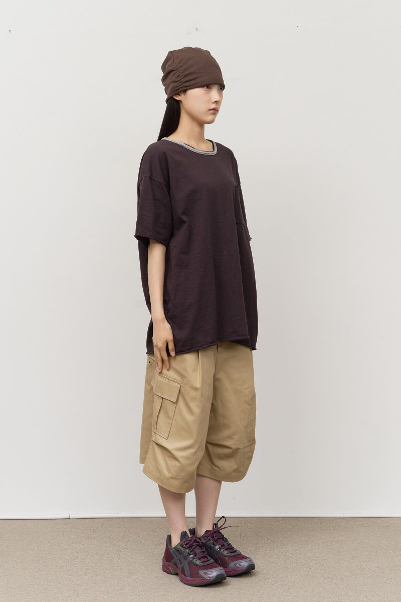 Pard Herringbone Cargo Bermuda