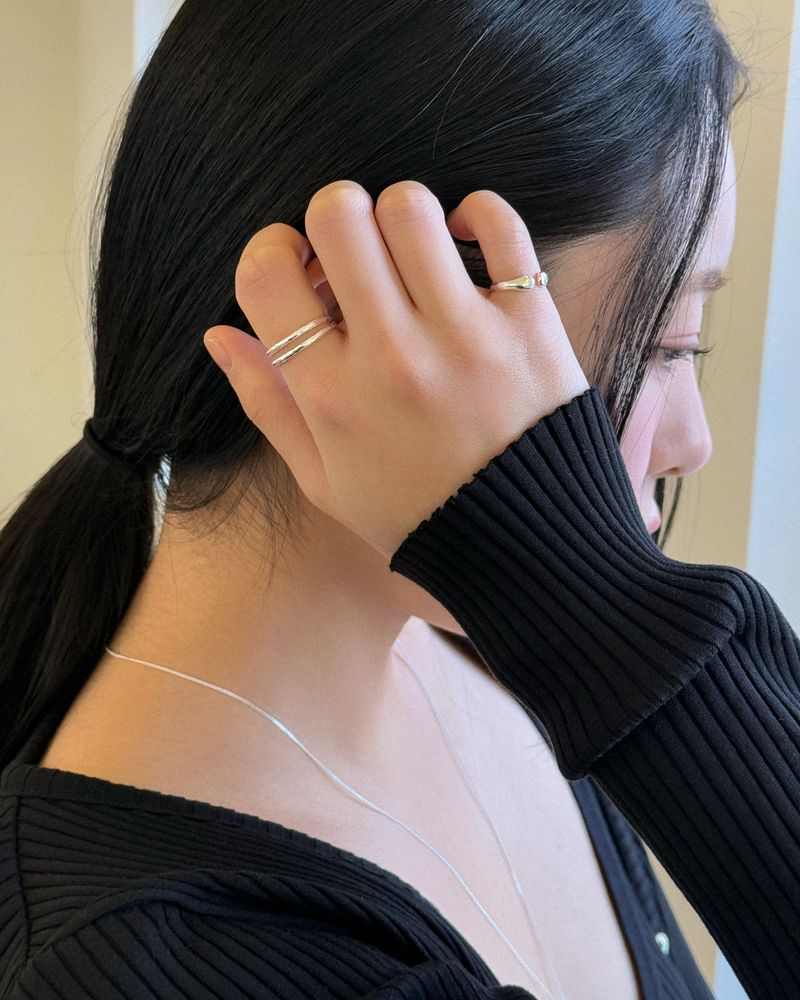 Different ring (silver) *1PCS