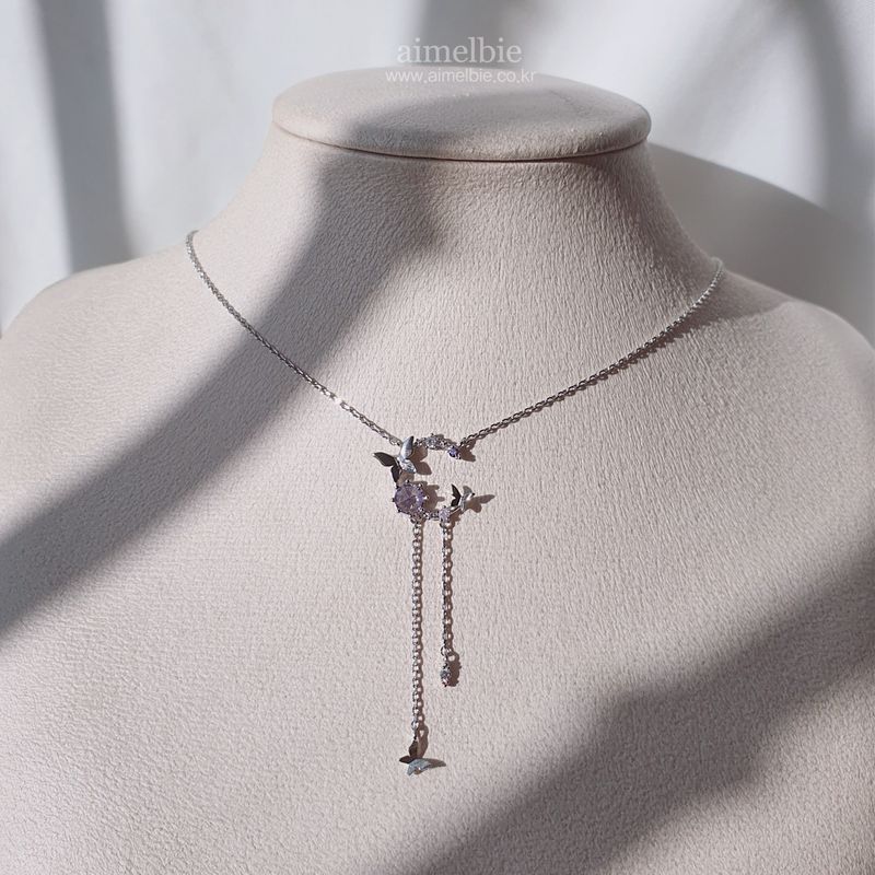 Lavender Moon Necklace