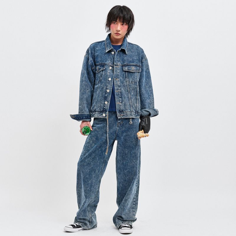 JINRO OVERSIZED DENIM TRUCKER JACKET