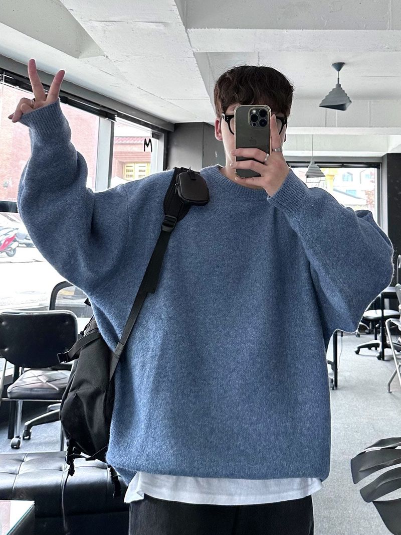 never soft round overfit knit